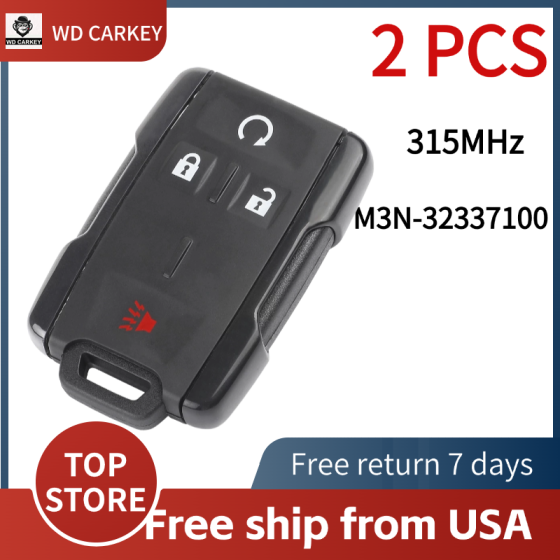 Chevrolet 3+1 Buttons 315MHz  M3N-32337100